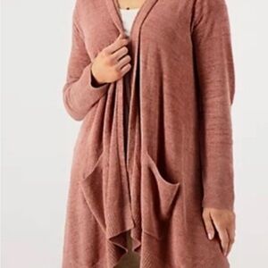 Barefoot Dreams Cozy Chic Ultra Lite Cardigan size S.